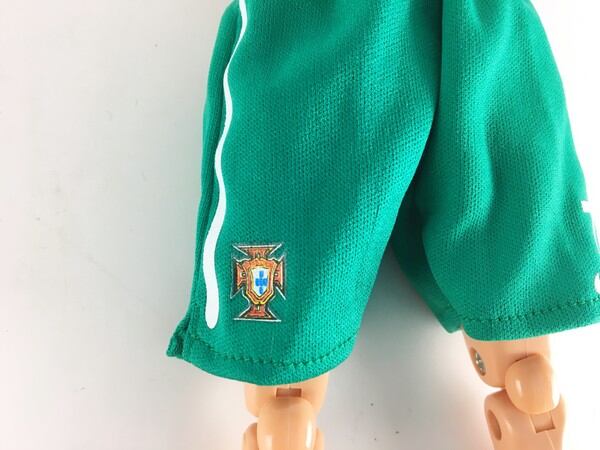 ドール服 1/6 男性用27 サッカーショートパンツ グリーン No7 - 画像3