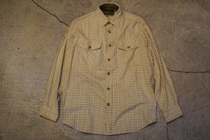 USED 00s Willis&Geiger Flannel Shirt -Large S0623