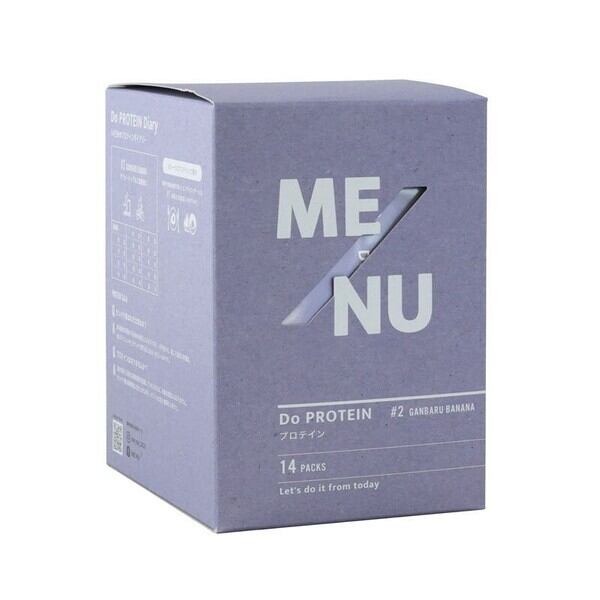 【新ブランド/プロテイン】ME/NU Do PROTEIN #2 GANBATU BANANA 14包入