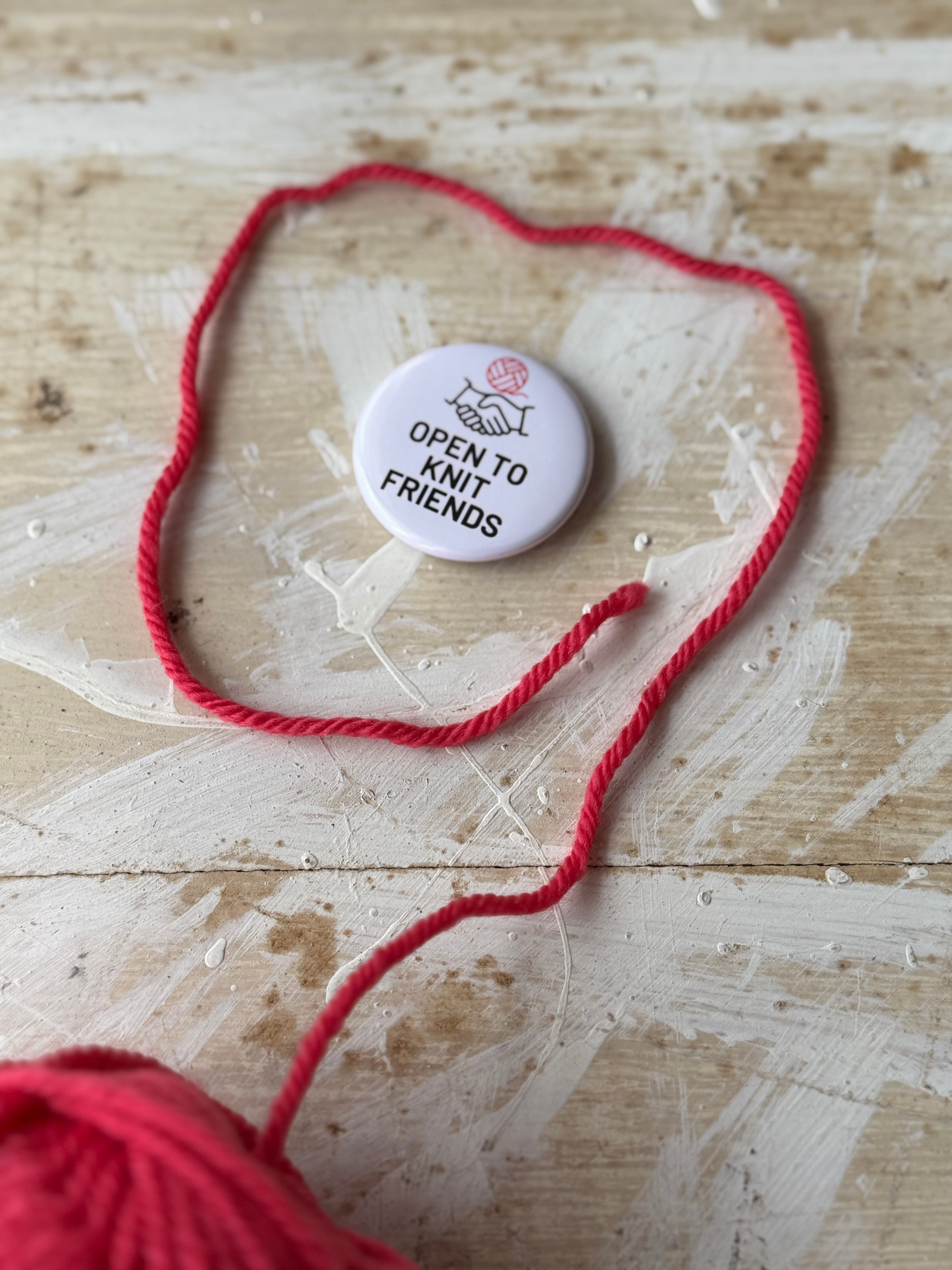 編み人のサインバッジ / Knit Mood Badge】出会い / Knit Together