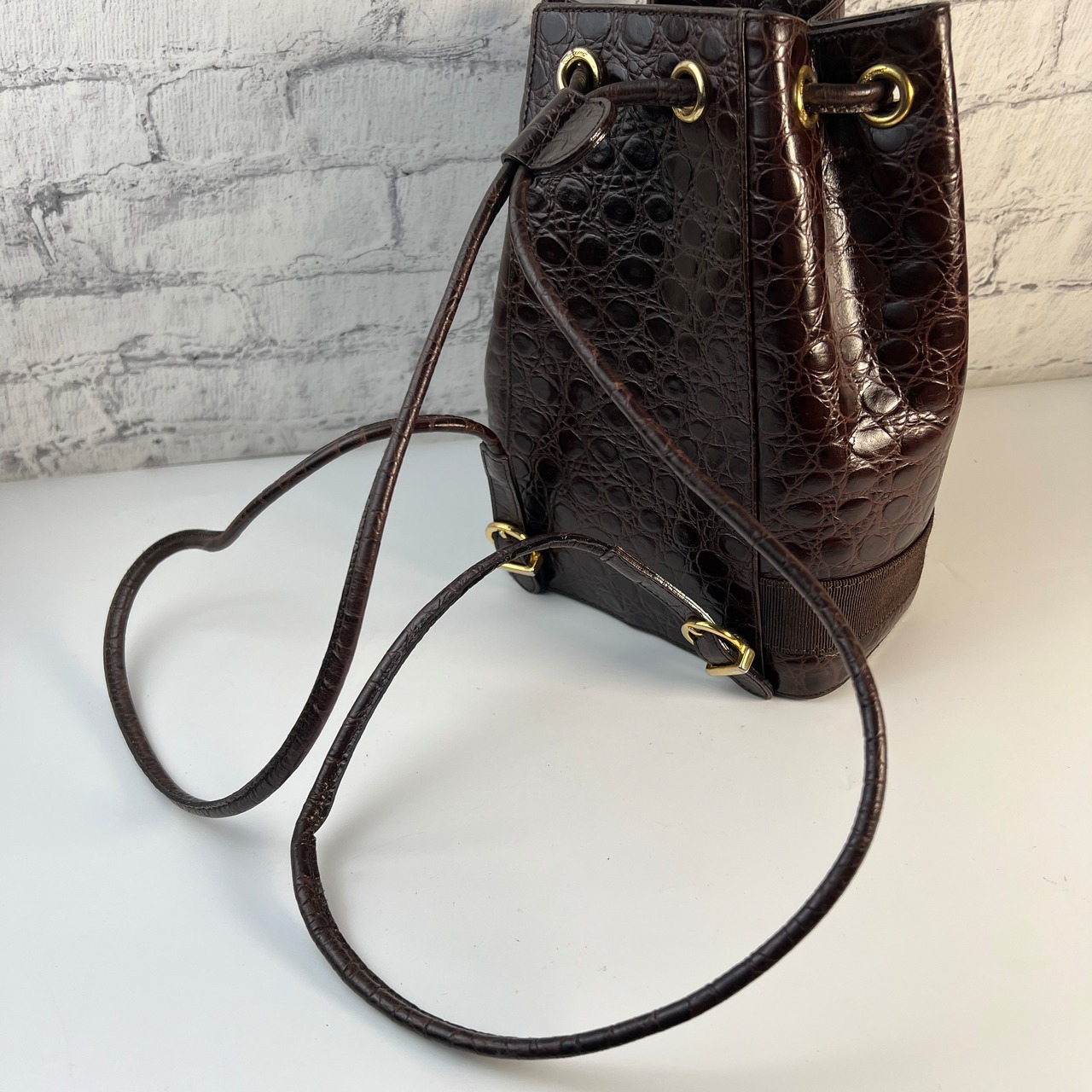 Salvatore Ferragamo フェラガモ  リュック ブラウン A-8471