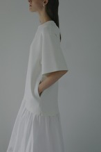 MANOF DOUBLE KNIT DOCKING ONE PIECE 3色展開