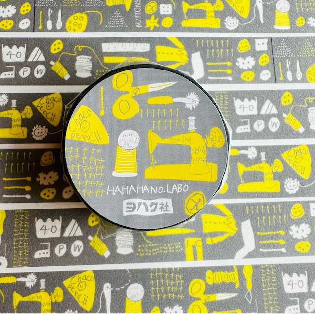 HAHAHANO.LABO×ヨハク社　sewing3　15mmマステ　YO08