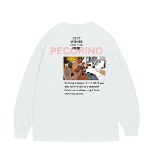 【American Apparel 6.0oz ヘビーウェイトコットン長袖Tシャツ】ぺこり＆ゆいまる