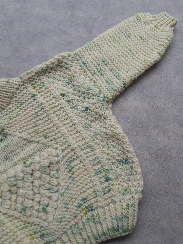 《即納》FLUFFWEAR / Diamond Alan Sweater Feelds Confetti  - 4Y