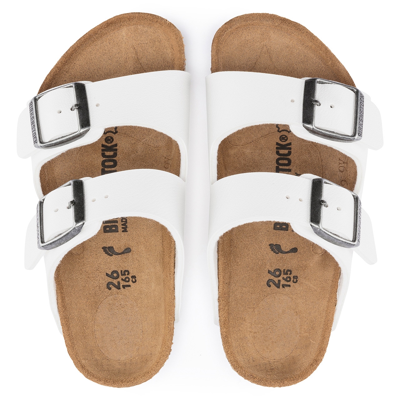 ［BIRKENSTOCK］Arizona／アリゾナ Kids BF（26-35）｜White