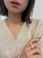 pearl layerd ring