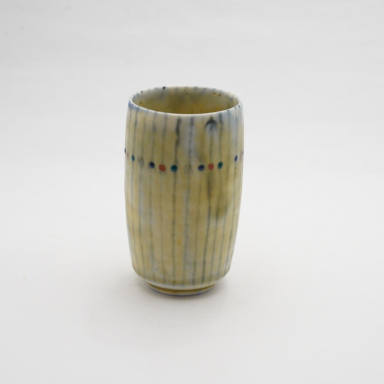 【ヤマカワミユキ】湯呑み色絵ボーロ YA15-B