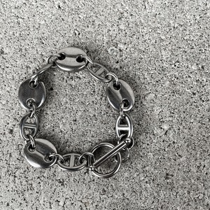 304 stainless coffee beads bracelet