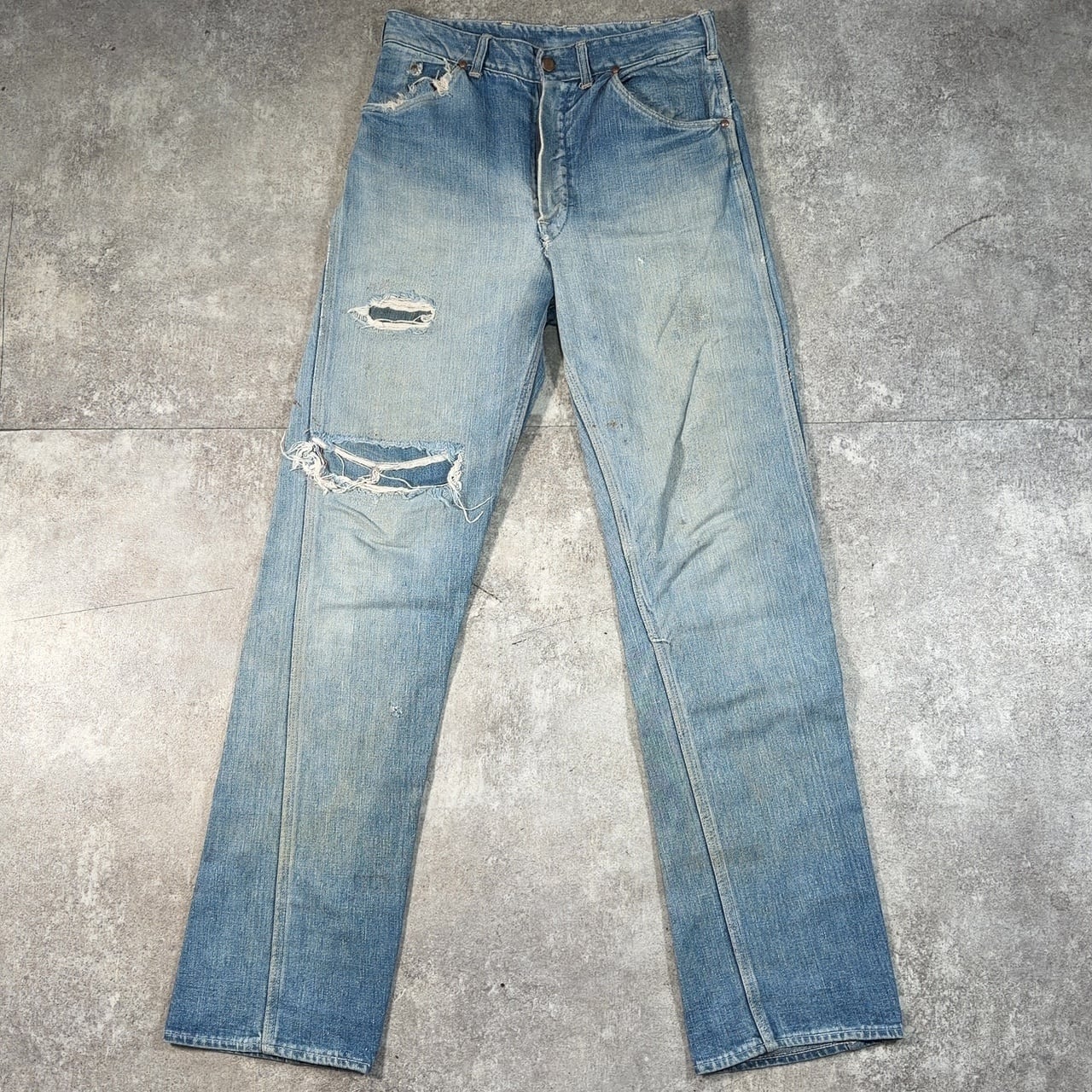 STONE WALL 50's～  STONE WALL デニムパンツ GENERAL片爪 ワークパンツ ジーパン ヴィンテージ vintage ブルー コットン 50's～ STONE WALL デニムパンツ GENERAL片爪 ワークパンツ ジーパン