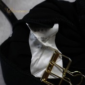 社交ダンス 衣装 Chacott チャコット スカート レッスンウェア ブラック系 黒 無地 シンプル 練習 レッスン 伸縮 ストレッチ アシンメトリー スリット おしゃれ かわいい 上品 ダンス衣装 イベント ステージ パーティー ひざ丈