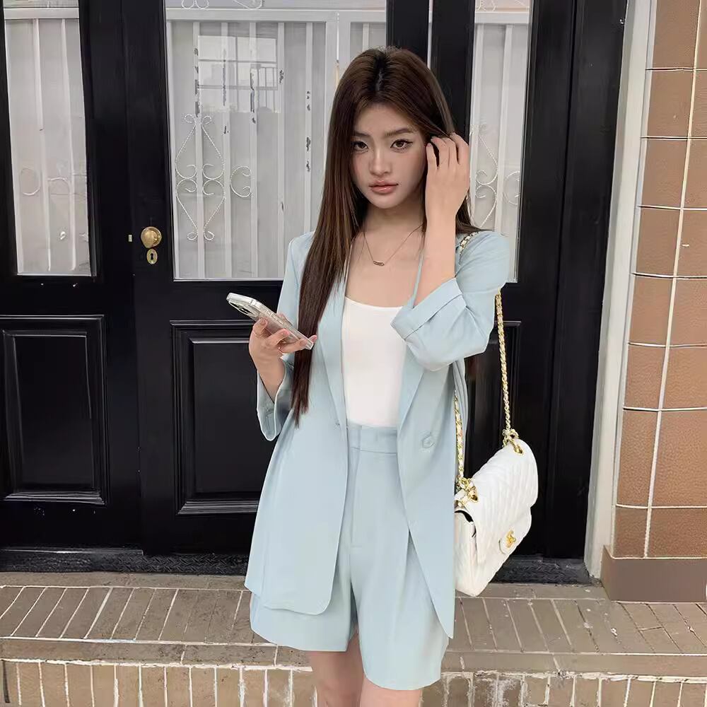 【set】スーツジャケット×ショートパンツセット M21971