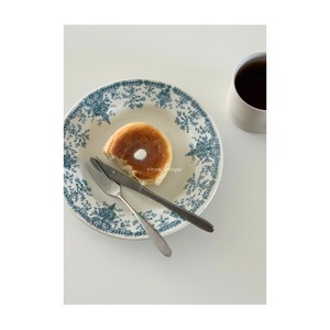 Clairefontaine　クレールフォンテーヌ　/　“FONTAINEBLEAU”　美しい草花の平皿プレート　c