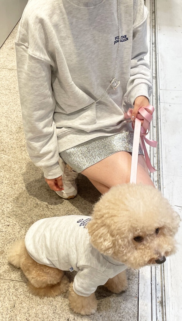 〈予約アイテム〉PEBBLES / スウェット for humanwalkers (navy)