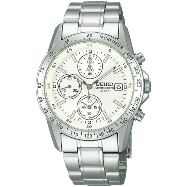 SEIKO セイコー アナログ クロノグラフ クオーツ メンズ腕時計 SBTQ039
