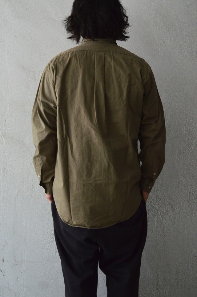 Polo Ralph Lauren 90's BLAKE Cotton Twill Shirt Made in Guatemala Black Pony OLIVE Mint Condition M ラルフローレン 90s シャツ グアテマラ製