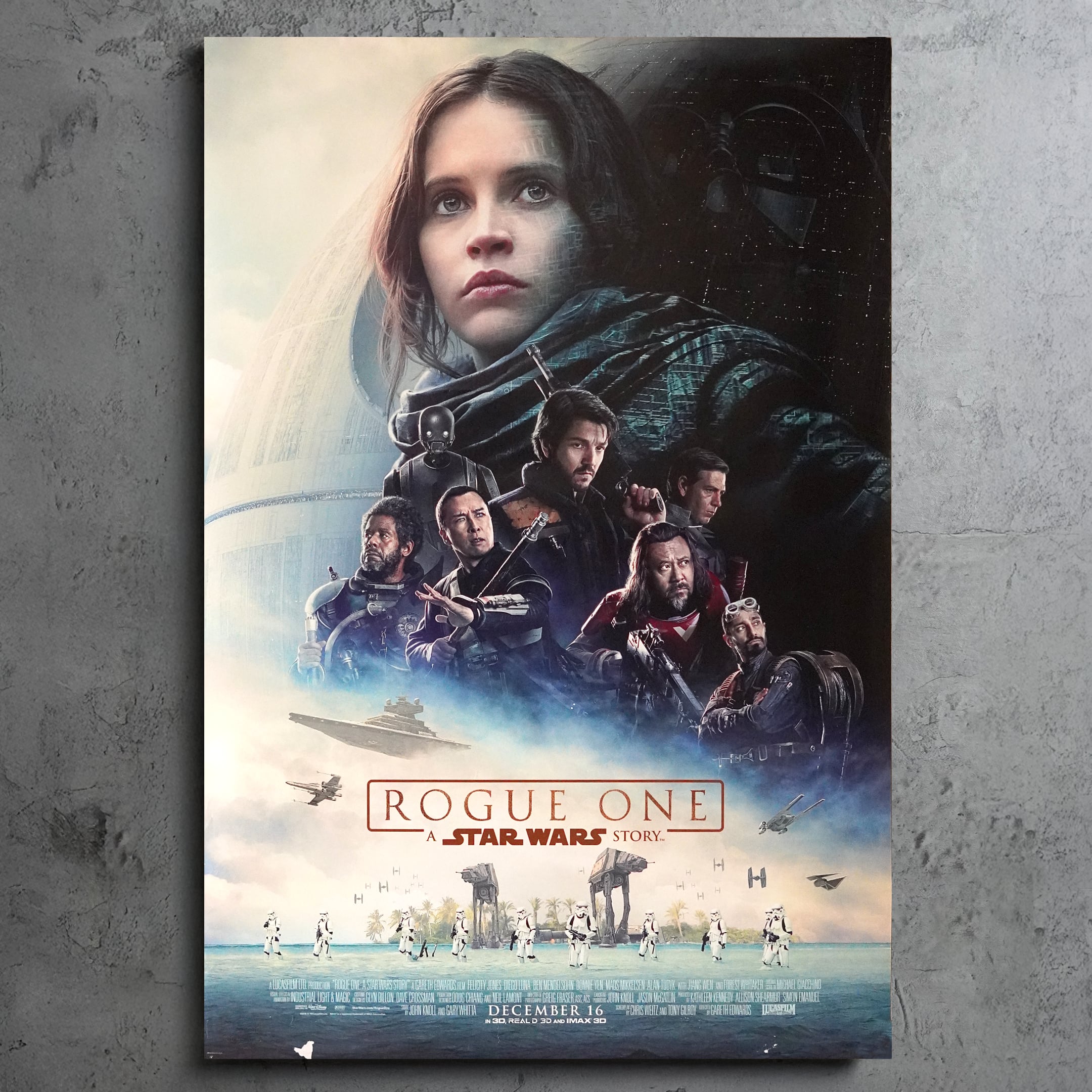 2016 / Rogue One: A Star Wars Story / US one sheet poster D/S / 686 × 1016mm【】