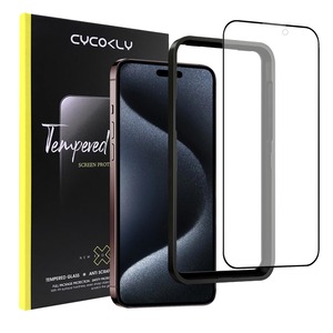 【新着特価】対応 ガラスフィルム アンチグレア iPhone 15 pro max用（6.7インチ） 強化ガラス 液晶保護フィルム さらさら感 反射防止 指紋防止 ガイド枠付き