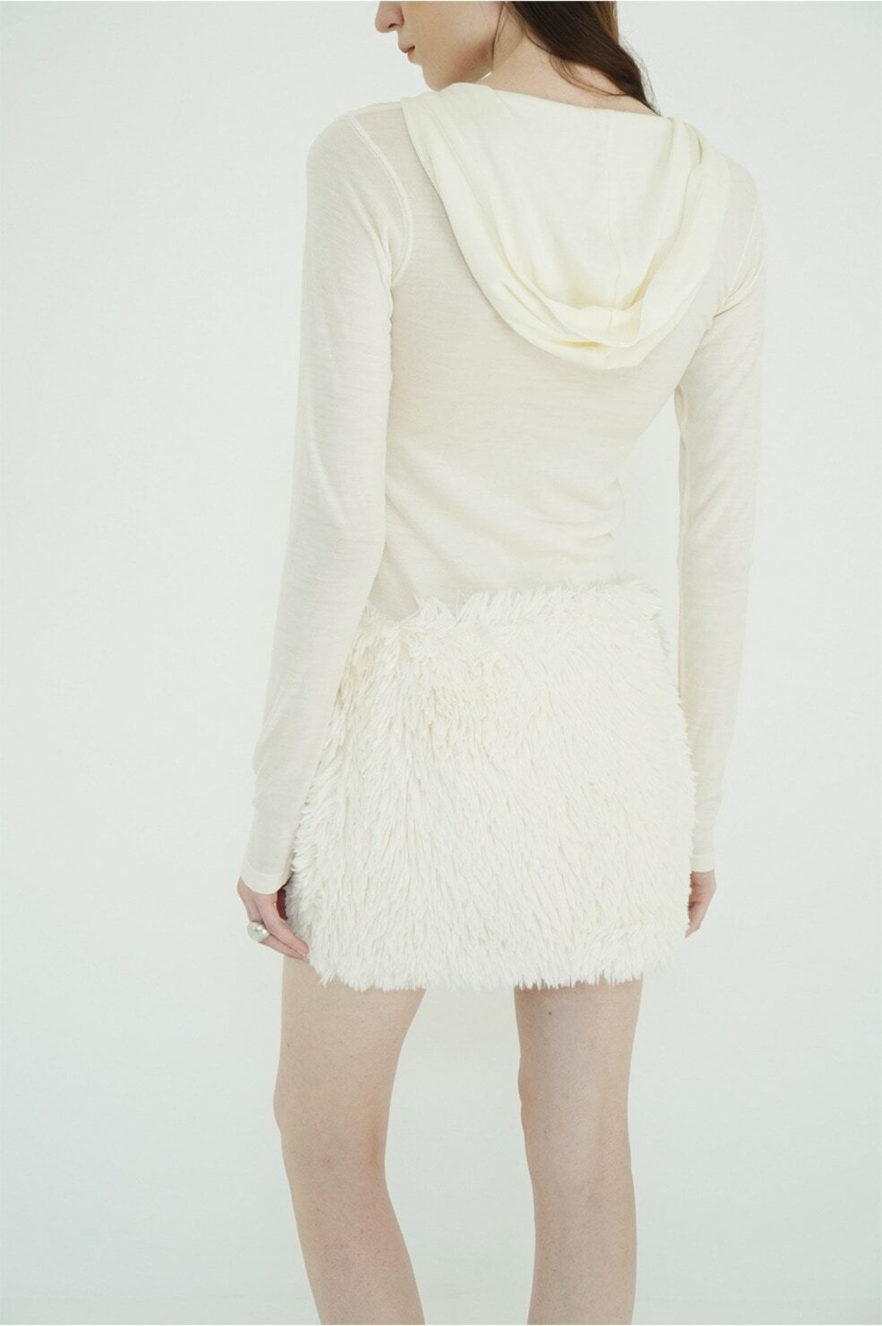 CLANE HALF ZIP WOOL HOODED TOPS 3色展開