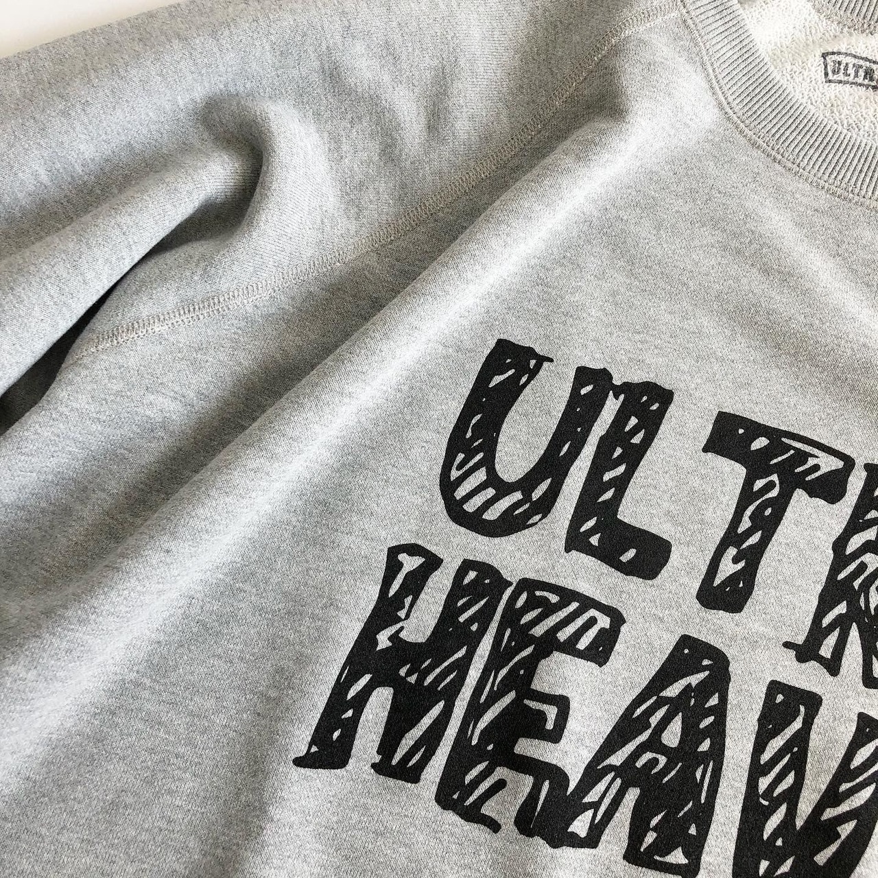 ULTRA HEAVY × UNHALF DRAWING × 海千山千會 / ポリエステルスウェットシャツ / ウルトラヘビー