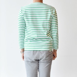 SAINT JAMES(セントジェームス)ボーダーシャツ(OUESSANT)NEI/GOL