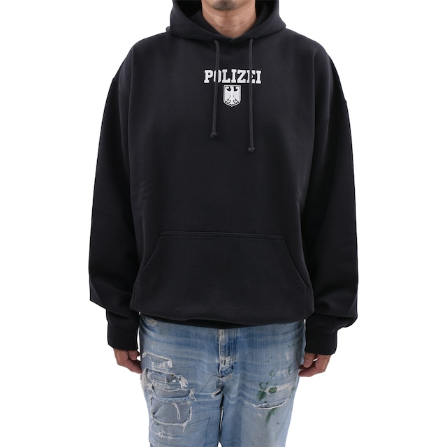 【VETEMENTS】POLIZEI OVERSIZED HOODIE