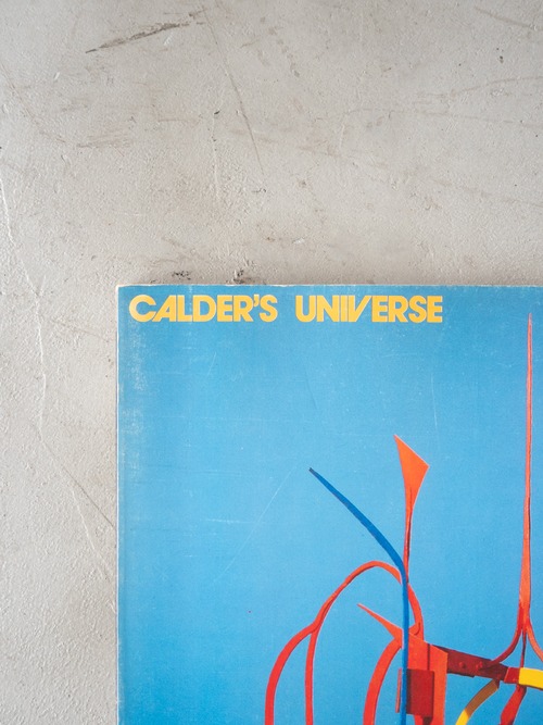 "Calder's Universe" ’70s vintage Art catalog book
