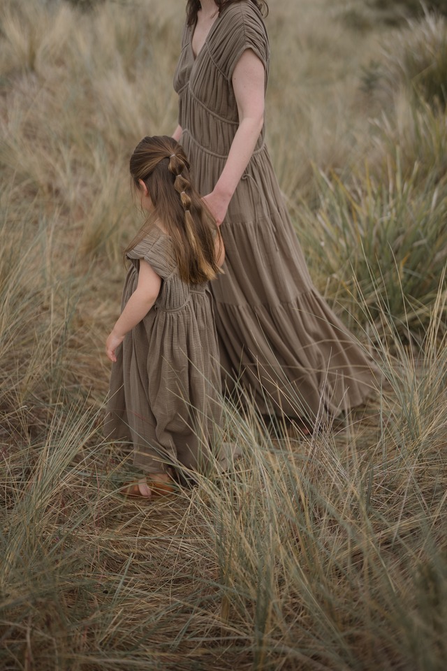 《即納》son and daughter / Nanette Dress 1-2Y/3-4Y