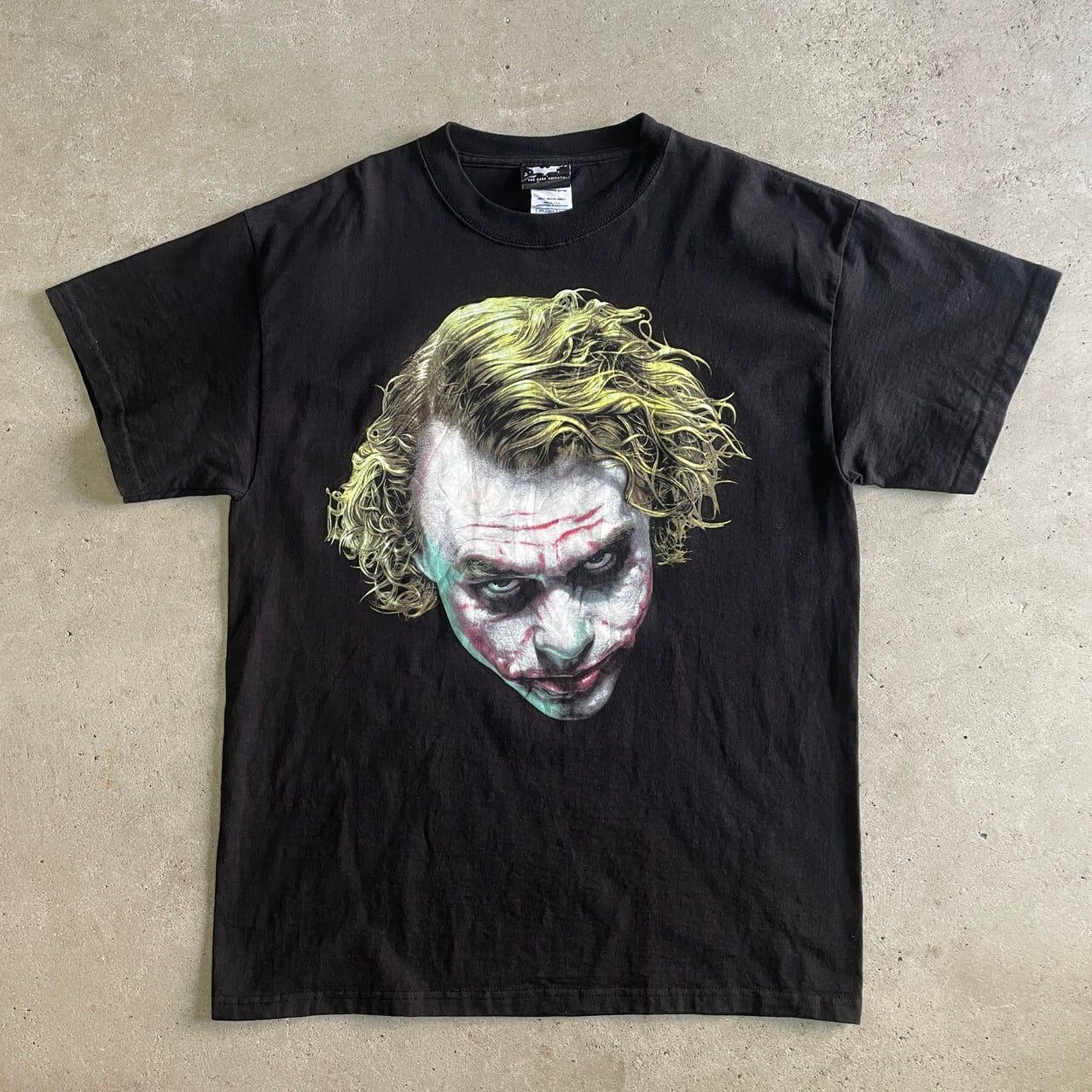 00年代 THE DARK KNIGHT ダークナイト JOKER ジョーカー ムービー プリントTシャツ メンズM 古着 00s ビンテージ  ヴィンテージ 2008 オフィシャル ブラック 黒【Tシャツ】 | cave 古着屋【公式】古着通販サイト