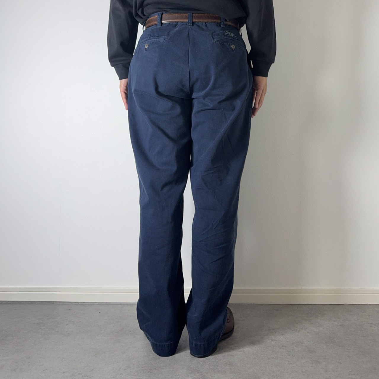 Polo by Ralph Lauren POLO CHINO "PROSPECT PANT" navy W32.5L29相当 古着 - 16
