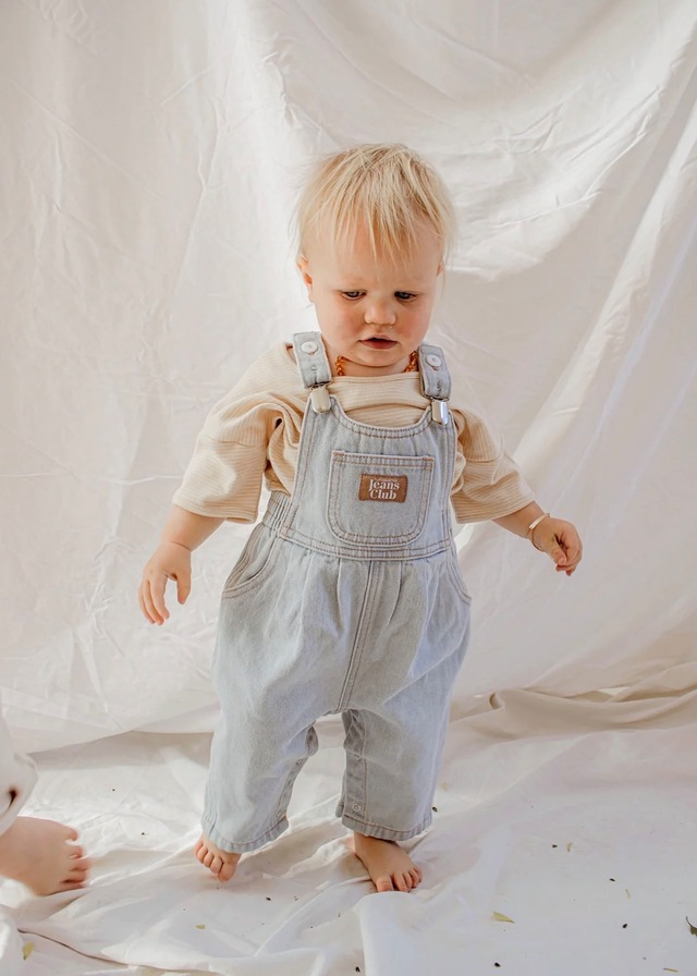 【TWIN COLLECTIVE】Bowie Bubble Overall - Rebel Blue