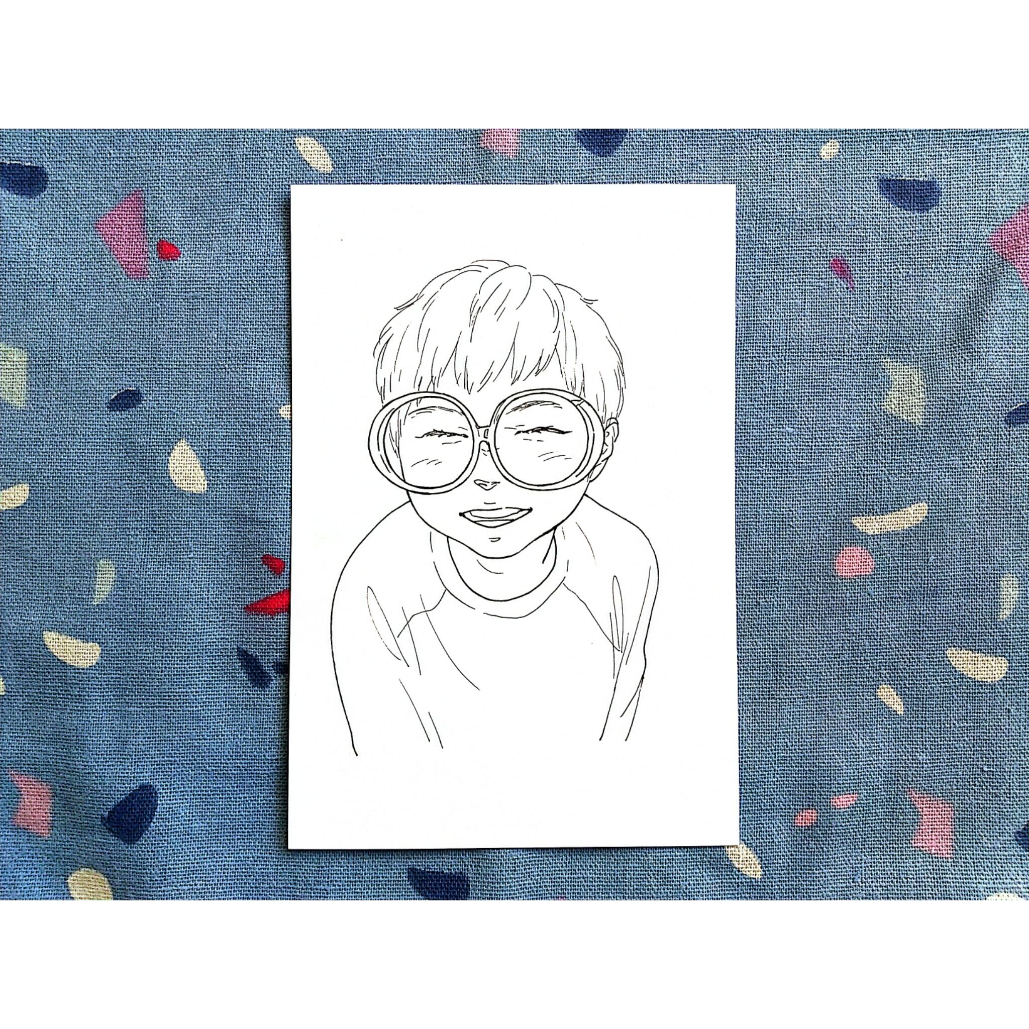 シンプルな似顔絵イラスト | PAY ID