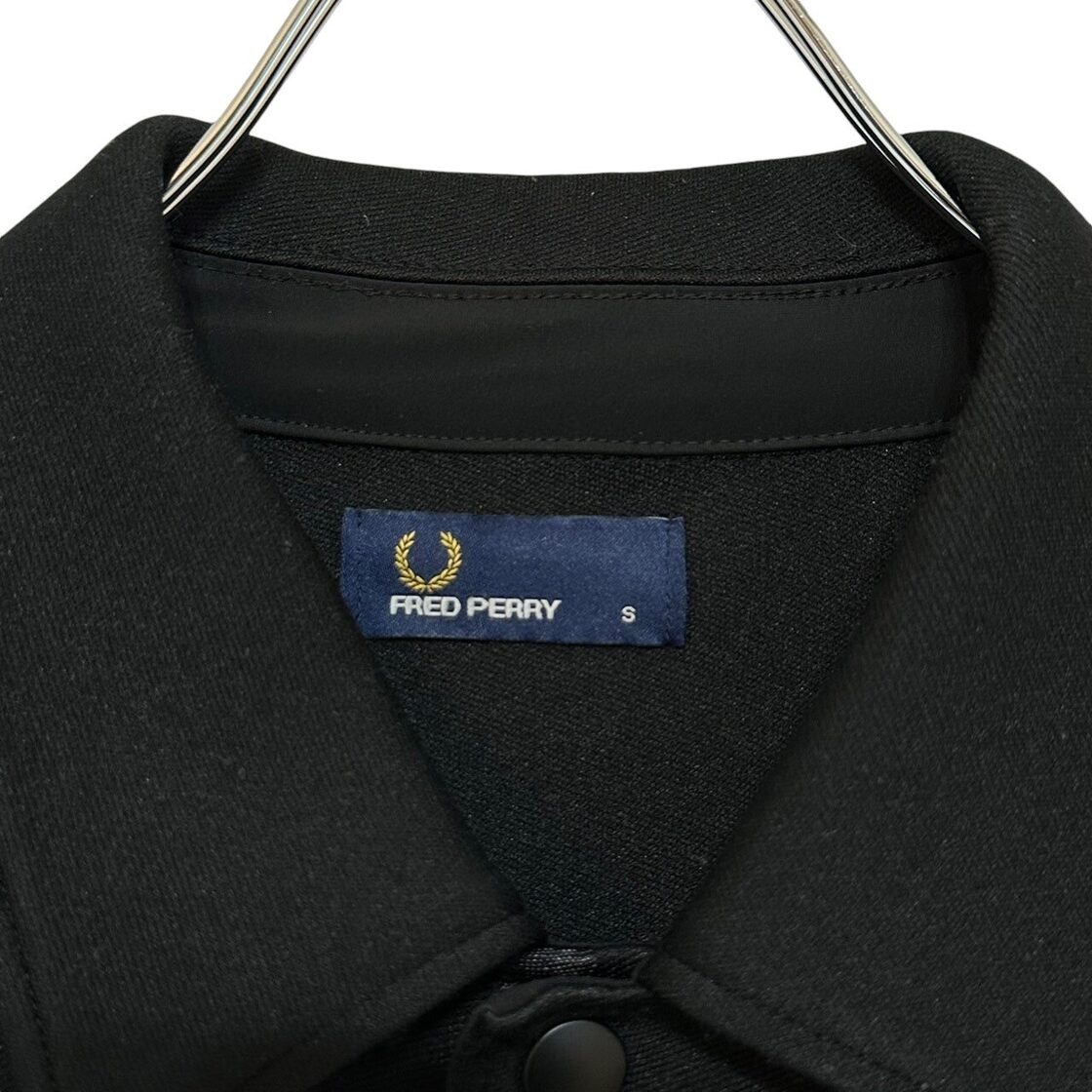 FRED PERRY フレッドペリー コーチジャケット 刺繍ロゴ ワンポイント 