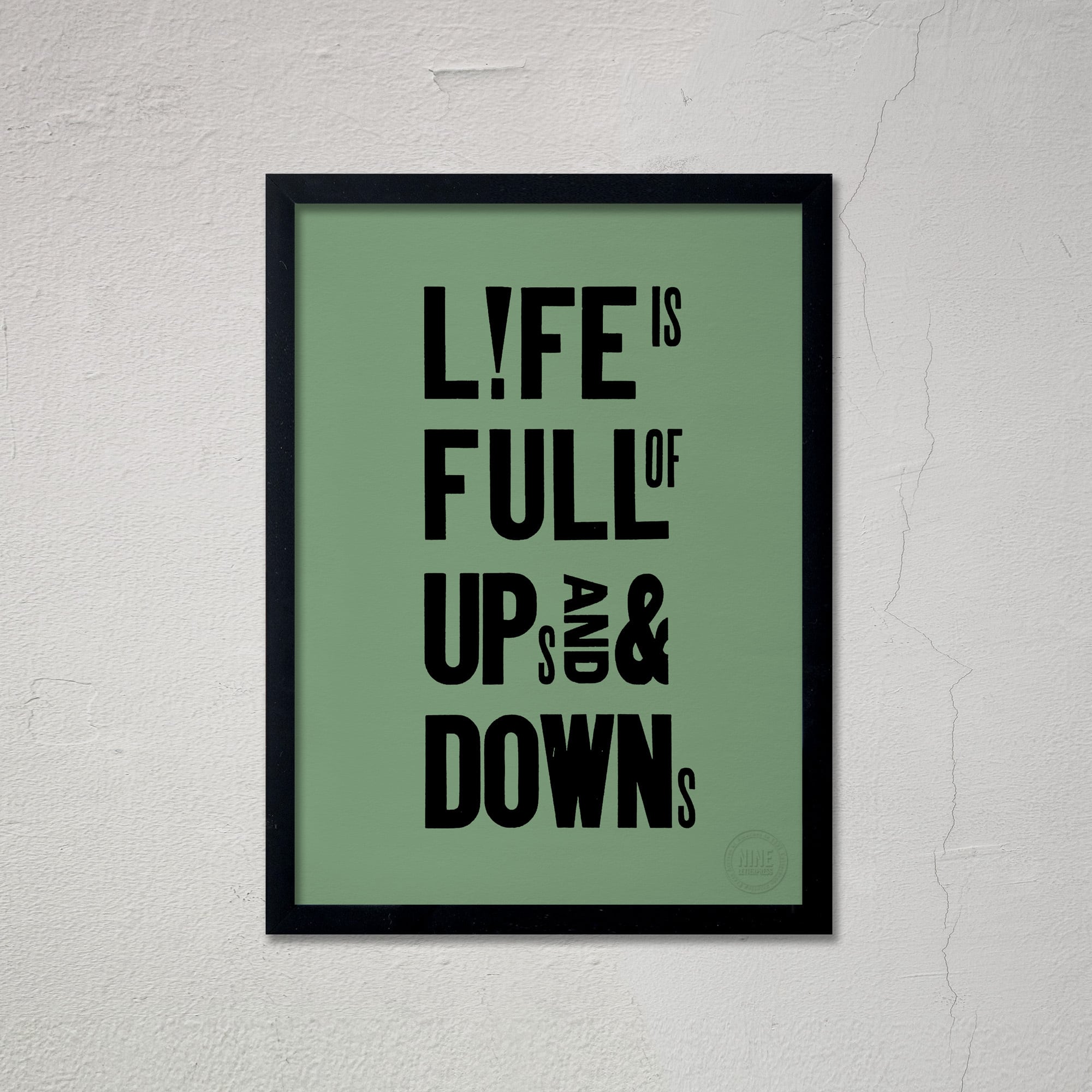 NINE LETTERPRESS