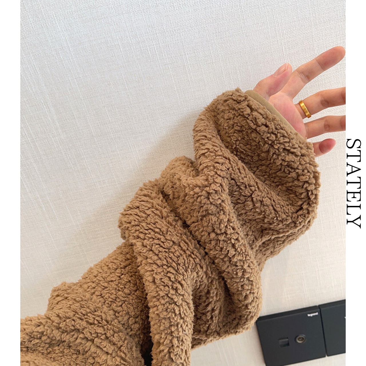 Soft Boa Fleece プルオーバー_T67・画像3