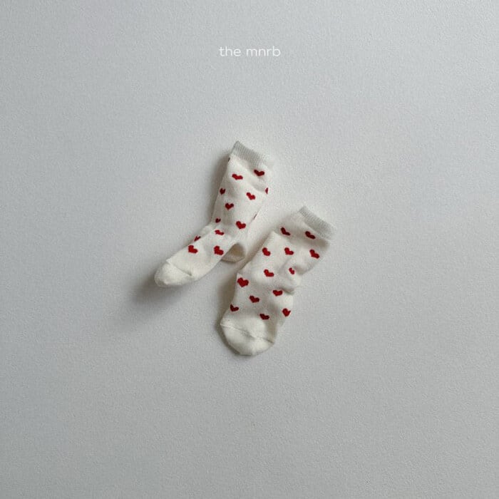 B535【即納】 heart socks set