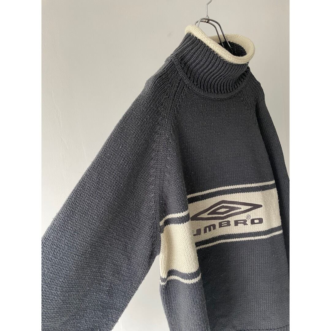 umbro- 90s logo separate design turtleneck knit | ROOT online