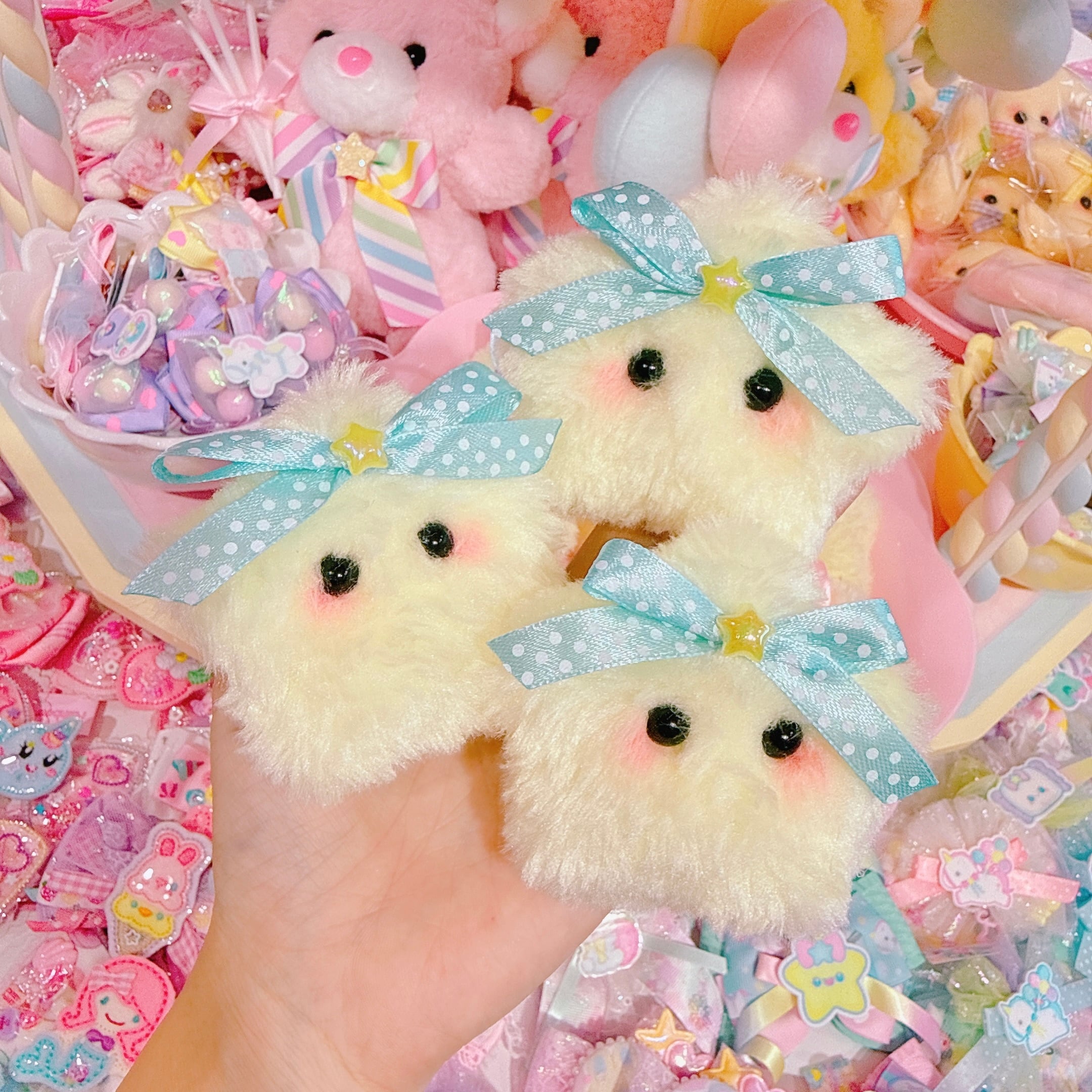 【あにあーる】おほしさま2wayピン（ブルー）