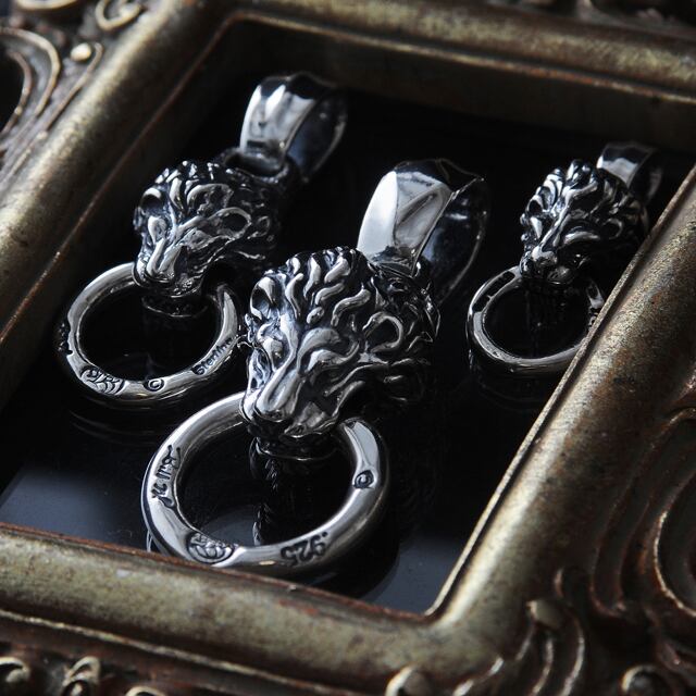 BILL WALL LEATHER Pendant ペンダント】ライオンw/リング BILL WALL LEATHER Pendant ペンダント】ライオンw/リング