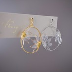 夏の額縁 －Silver－ | Pierce & Clip-on