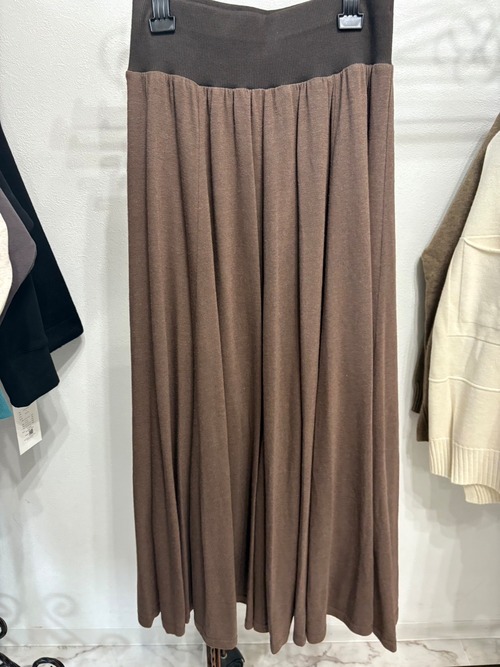 praia  アンゴラ混ニットスカート　19156B