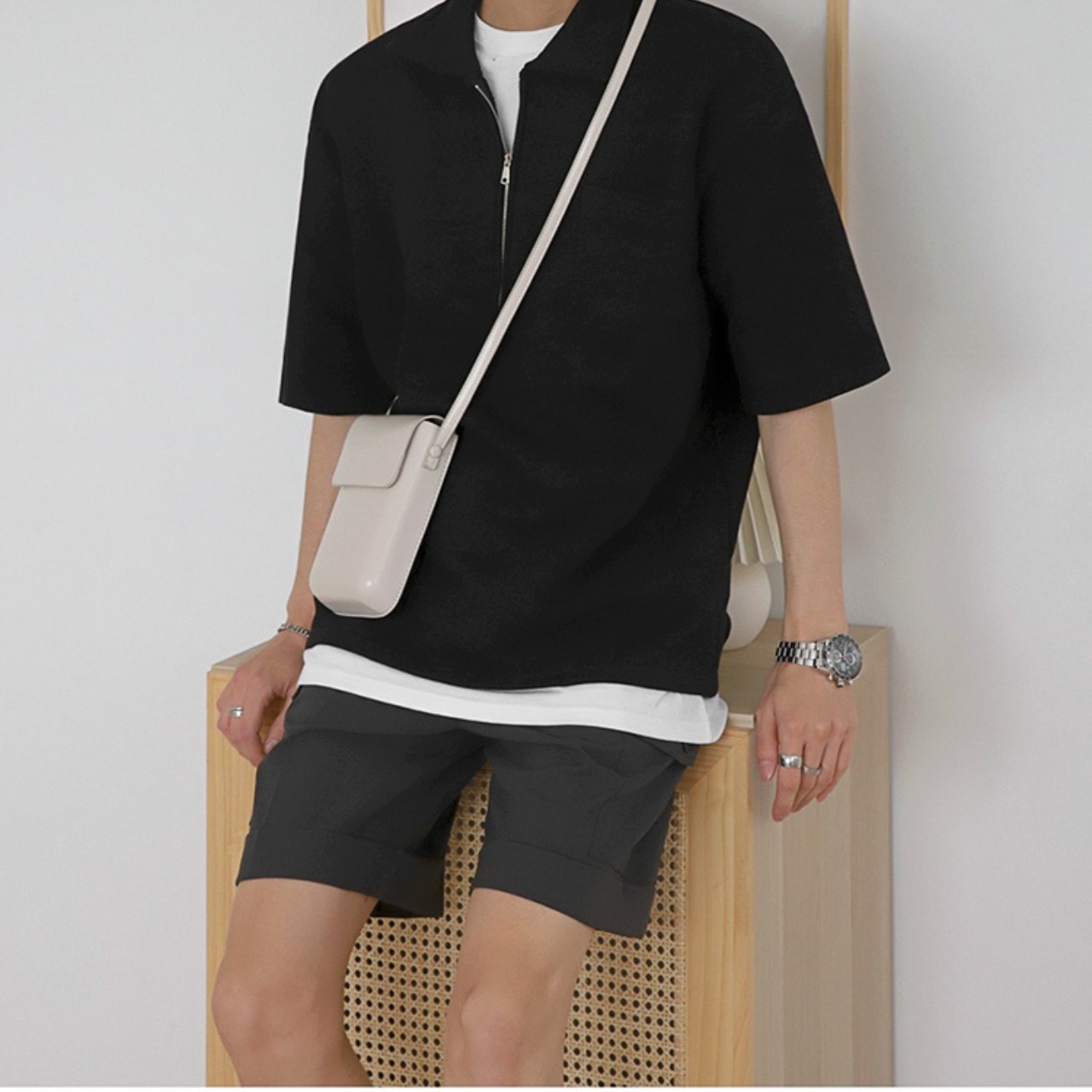 ジップアップTシャツ　MT0080260