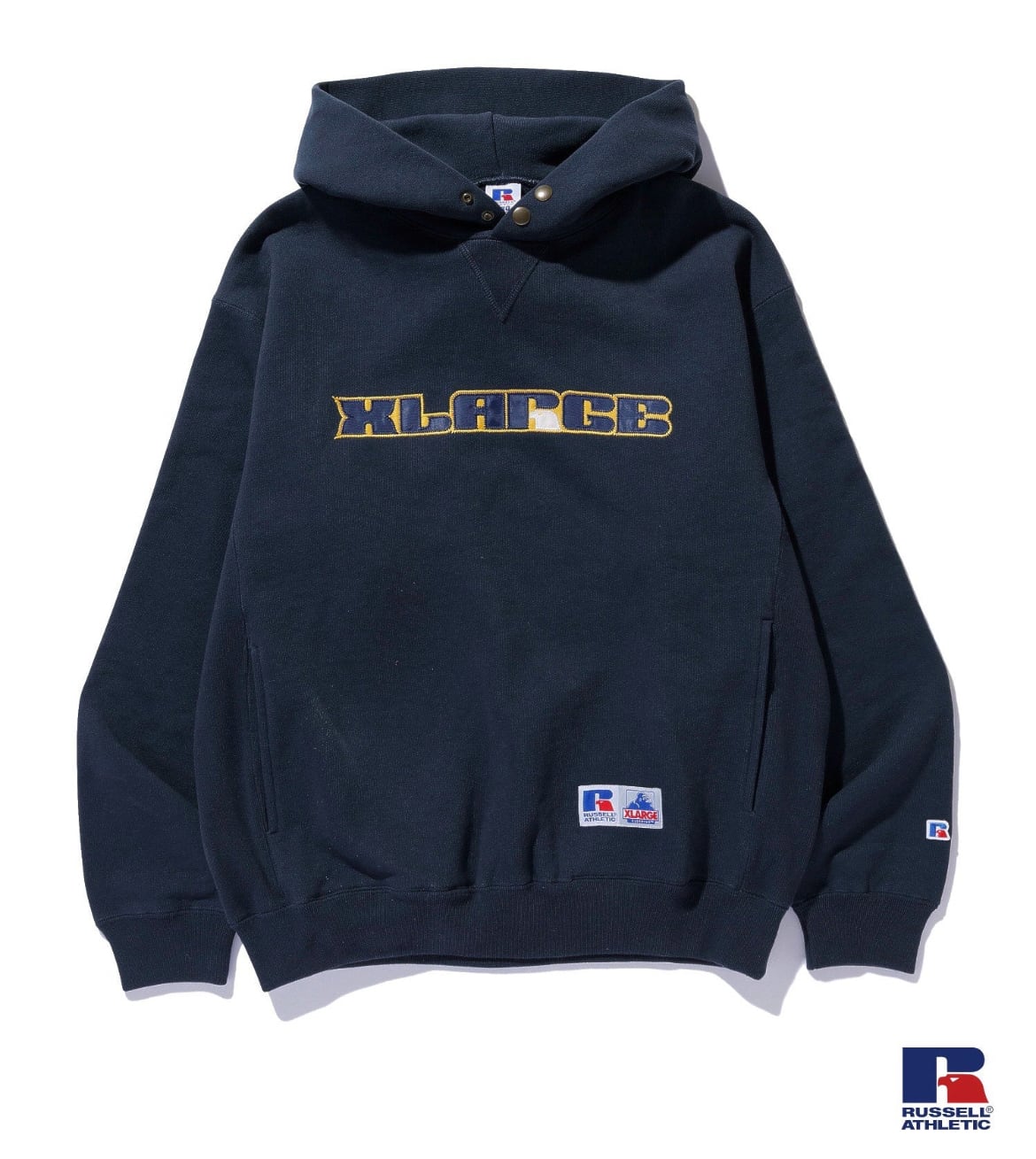 XLARGE×RUSSELL ATHLETIC PULLOVER HOODED SWEATSHIRT | バイシクル