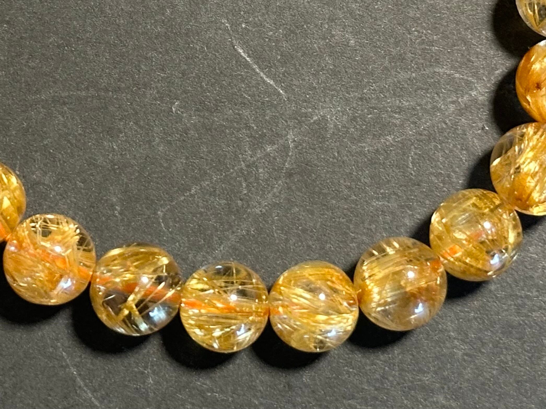 金運【高級タイチンルチル】8.5-9mm