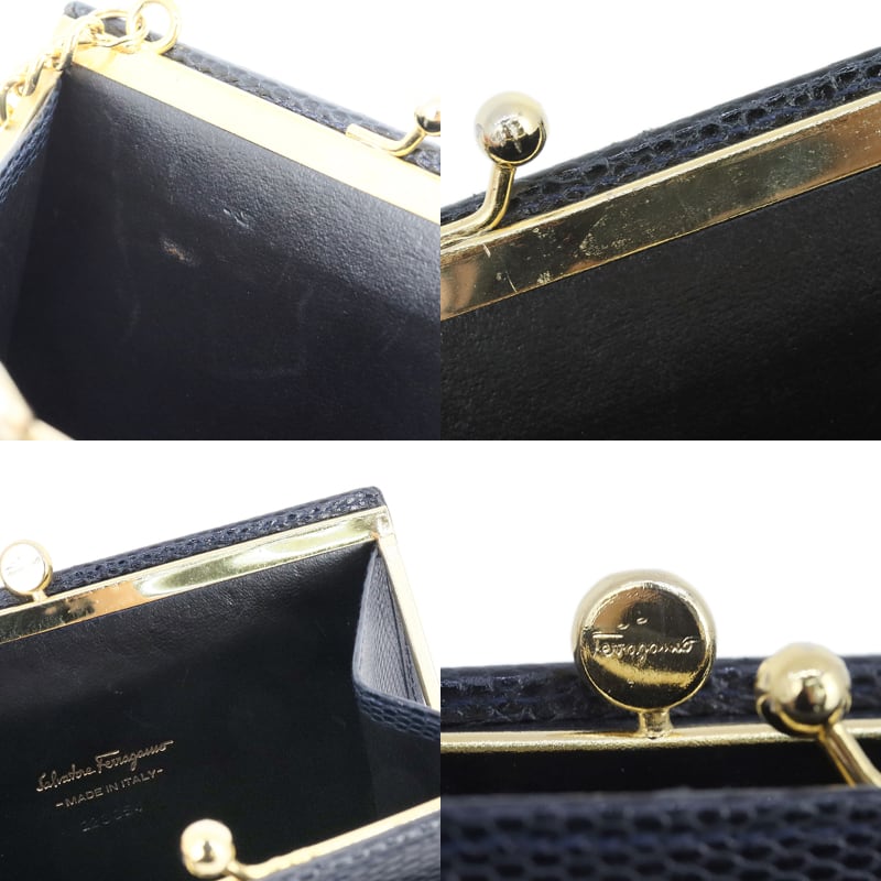 Used Salvatore Ferragamo サルヴァトーレ・フェラガモ がま口