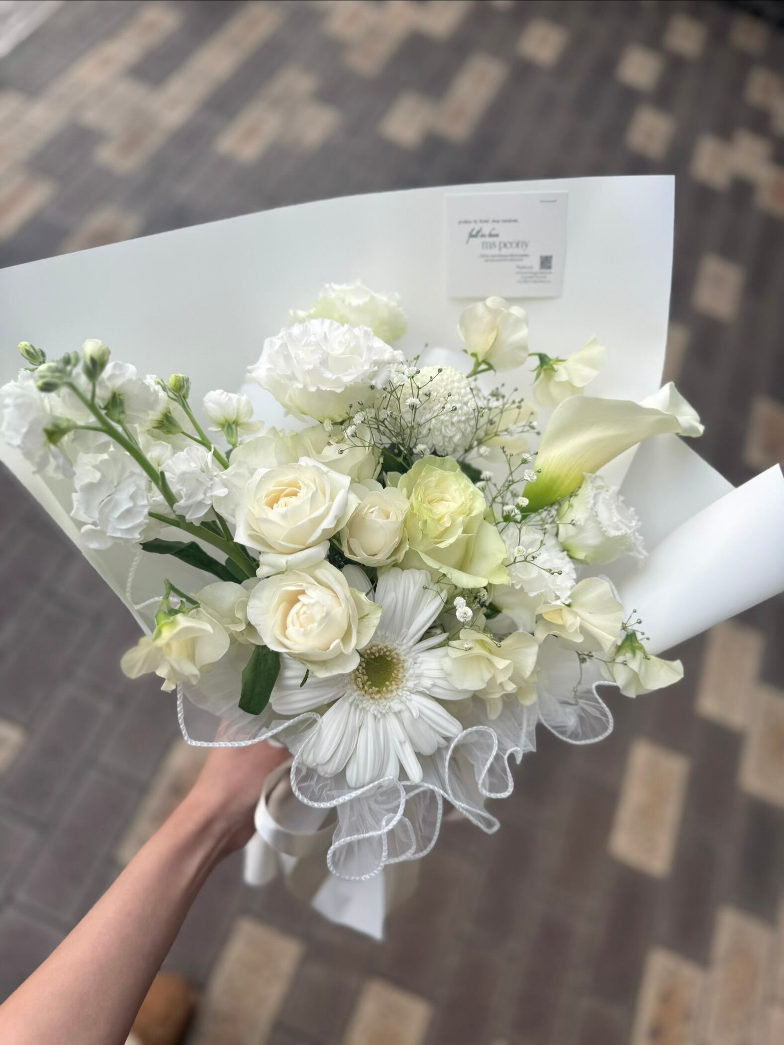 生花Korean style bouquet 7色 | Ms Peony