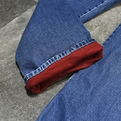 GAP fleece lining denim painter pants