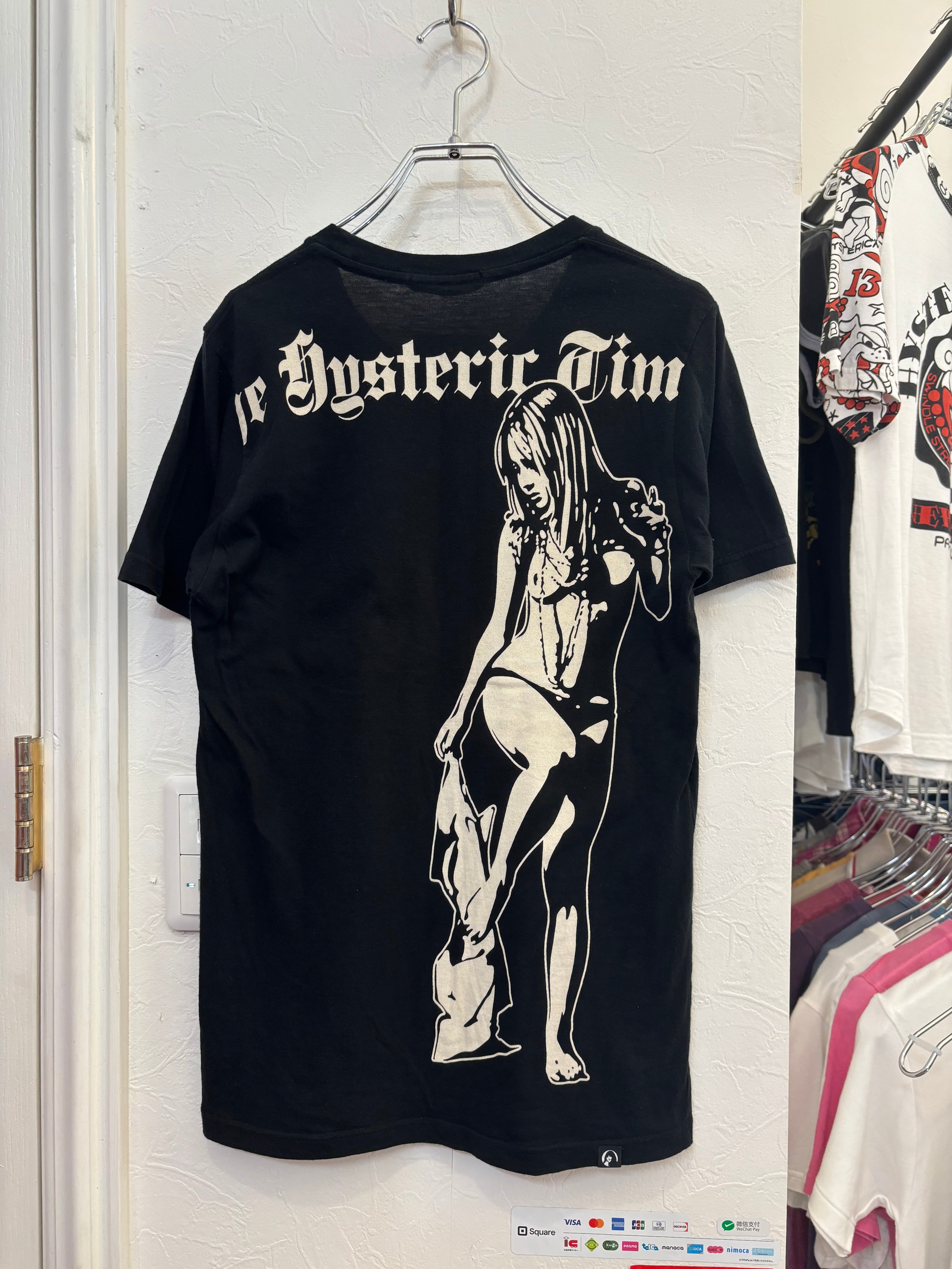 HYSTERIC GLAMOUR Kurt Cobain tee | LUV U 2 THE MOON
