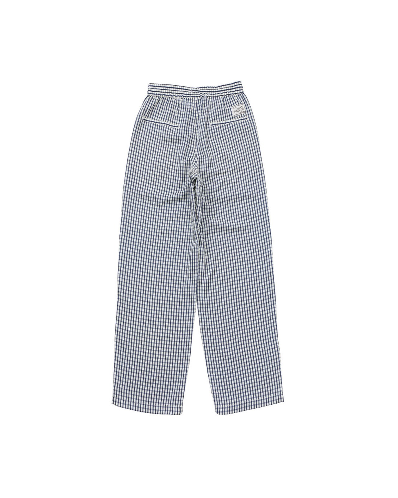【#Re:room】CHECK PATTERN SEERSUCKER WIDE PANTS［REP326］