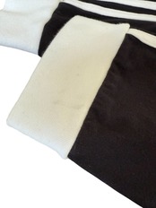 adidas ブラック スリーライン ロングTシャツ